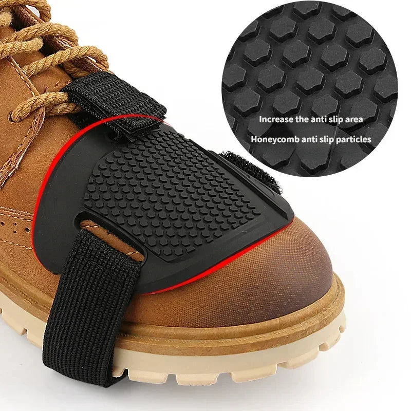 Coussinet de changement de vitesse pour moto, chaussures de protection, levier de vitesse pour hommes, bottes de protection imperméables, accessoires de couverture pour Motocross