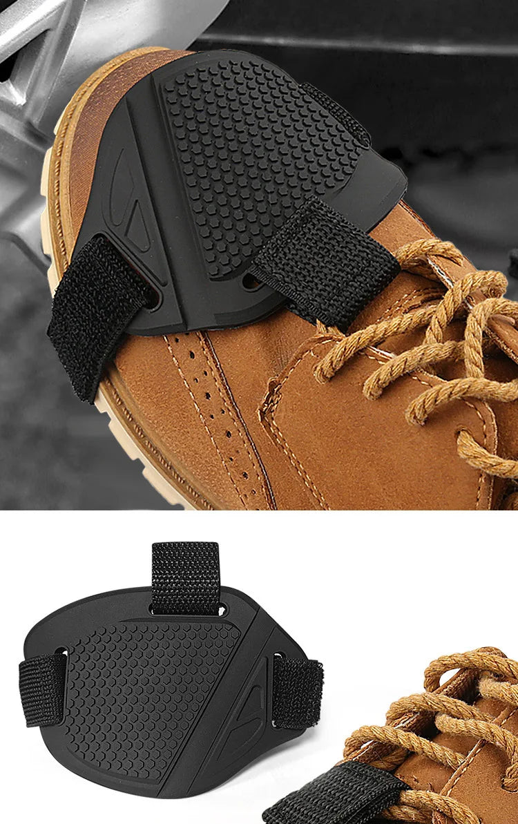 Coussinet de changement de vitesse pour moto, chaussures de protection, levier de vitesse pour hommes, bottes de protection imperméables, accessoires de couverture pour Motocross
