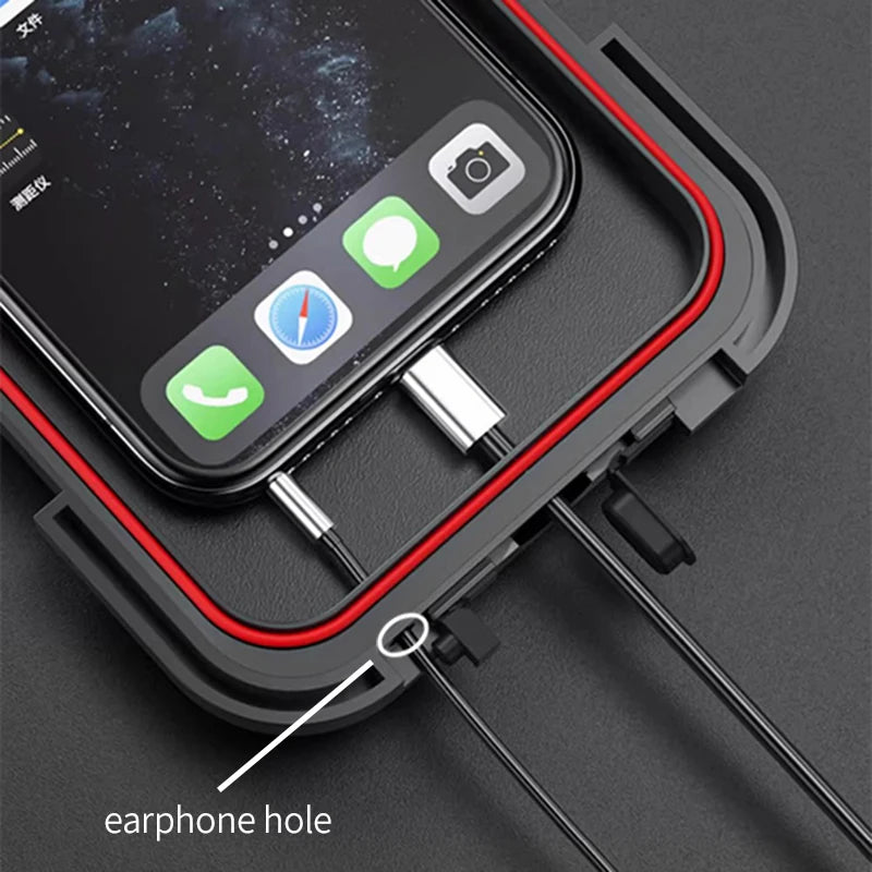 Yimoyop vélo moto support de téléphone portable Anti-pluie étanche tout autour support de téléphone portable accessoires d'intérieur automobile