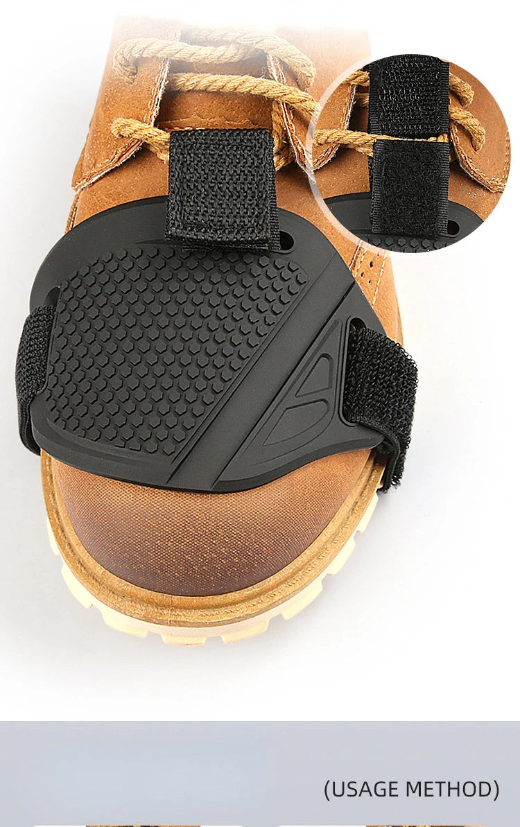 Coussinet de changement de vitesse pour moto, chaussures de protection, levier de vitesse pour hommes, bottes de protection imperméables, accessoires de couverture pour Motocross