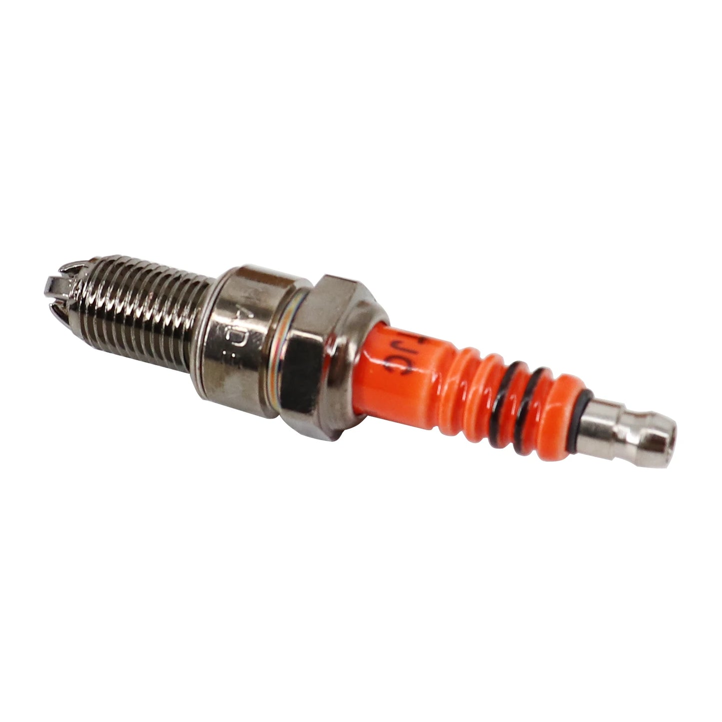 Bougie d'allumage D8TJC, 3 électrodes pour moteur GY6 50cc 125cc 150cc 200cc, pour Dirt Bike, cyclomoteur, Scooter, ATV, Go Kart, 1 pièce/2 pièces/10 pièces