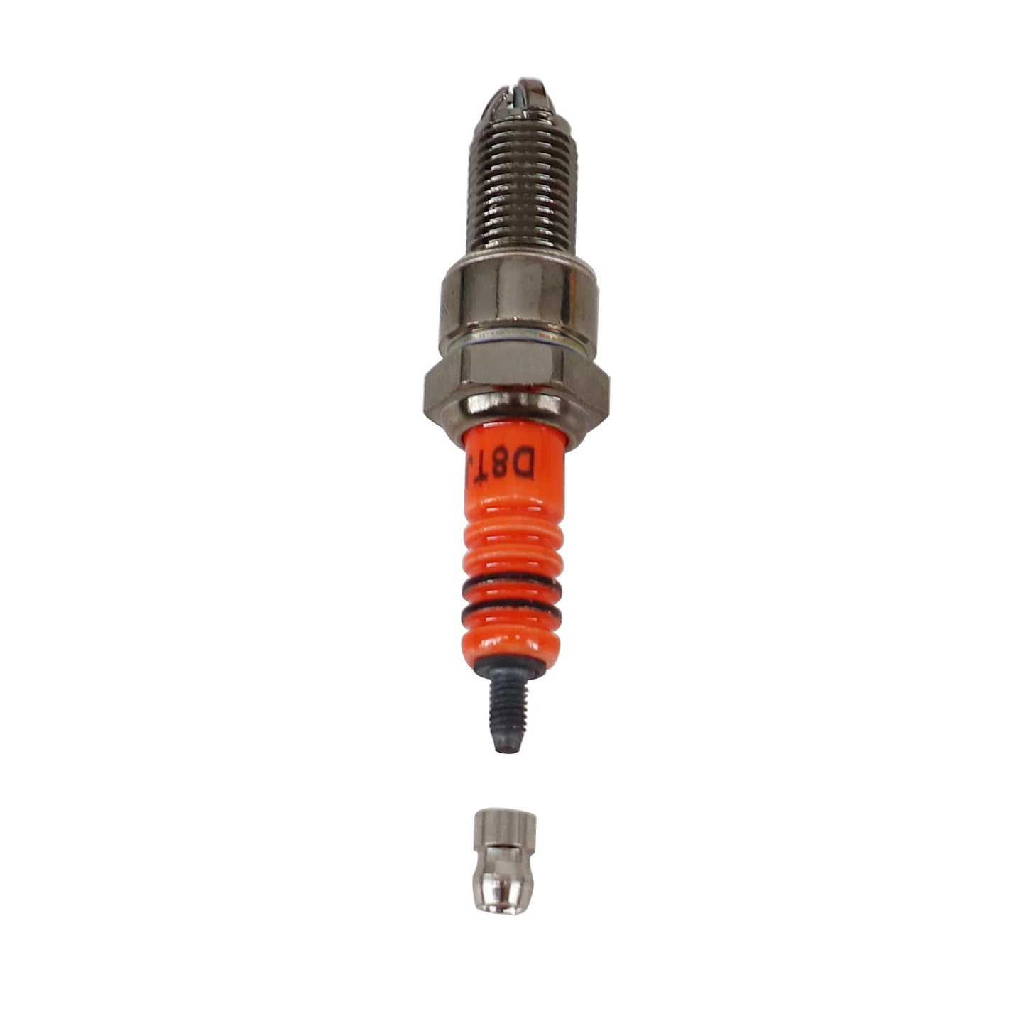 Bougie d'allumage D8TJC, 3 électrodes pour moteur GY6 50cc 125cc 150cc 200cc, pour Dirt Bike, cyclomoteur, Scooter, ATV, Go Kart, 1 pièce/2 pièces/10 pièces