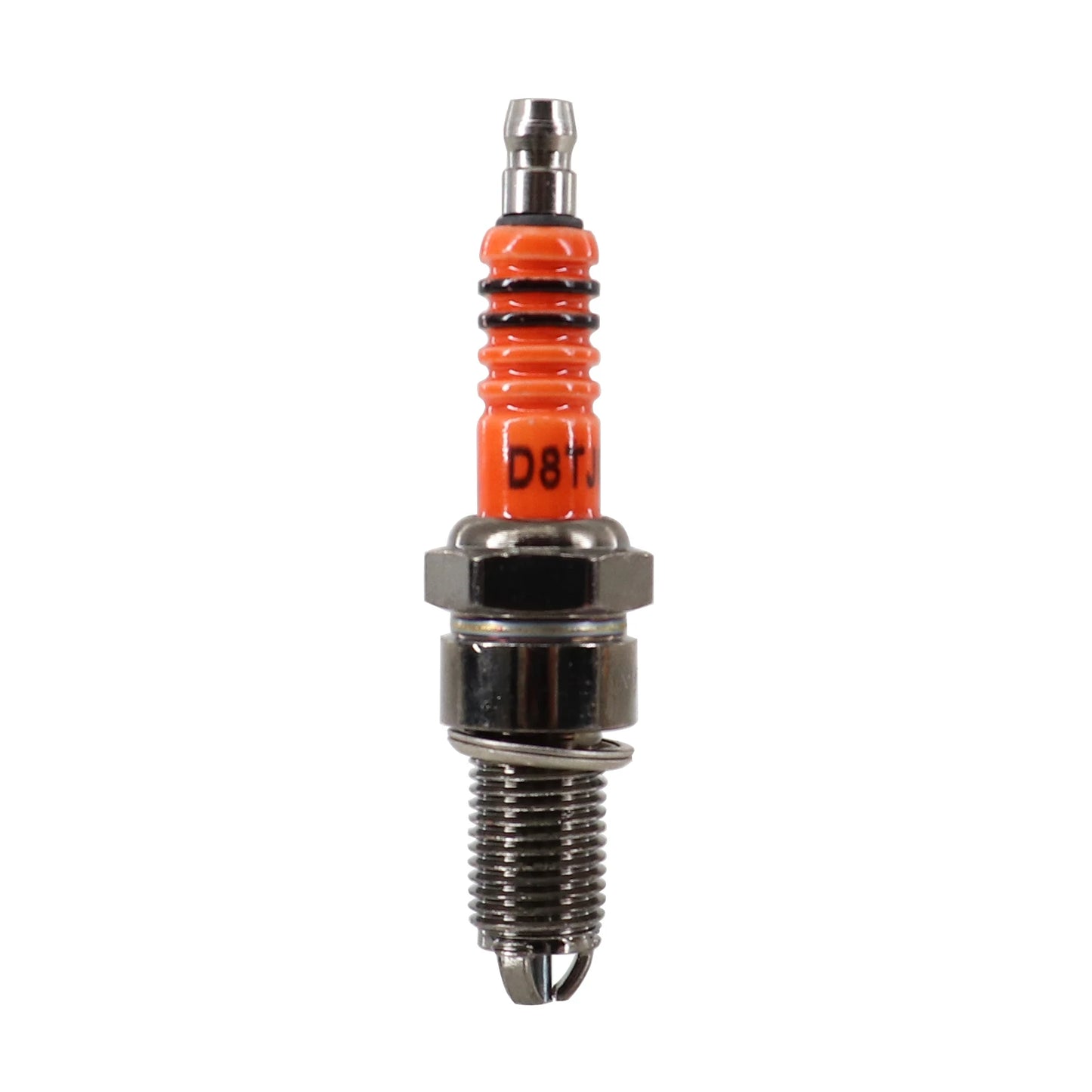 Bougie d'allumage D8TJC, 3 électrodes pour moteur GY6 50cc 125cc 150cc 200cc, pour Dirt Bike, cyclomoteur, Scooter, ATV, Go Kart, 1 pièce/2 pièces/10 pièces