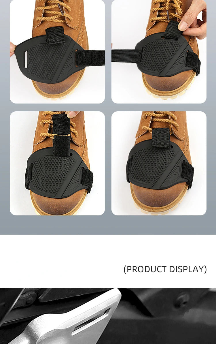 Coussinet de changement de vitesse pour moto, chaussures de protection, levier de vitesse pour hommes, bottes de protection imperméables, accessoires de couverture pour Motocross